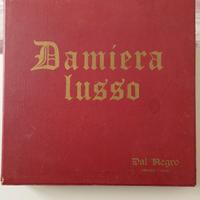Del Nero Lusso Damiera con Scacchi e dadi