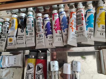 set per pittura