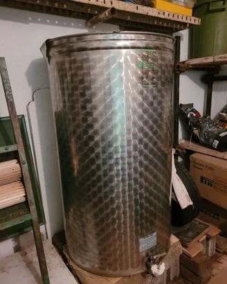 Botte in acciaio inox (capacità 500 L)