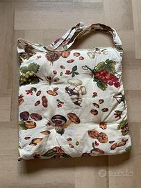 Cuscino per sedia imbottito con fantasia autunnale