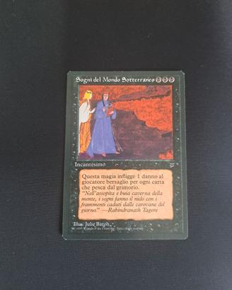 carta magic the Gathering  Sogni Del Mondo Sott.