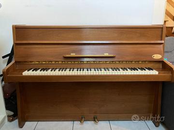 Pianoforte acustico verticale marca Ronisch