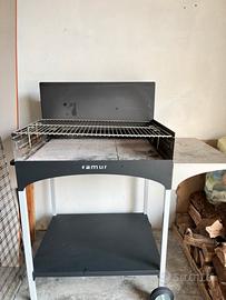 Barbecue a carbonella/Legno FAMUR BK-8 Eco