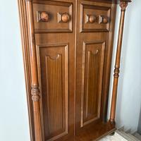 Appendiabiti in noce