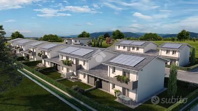 VILLA A SCHIERA D'ANGOLO A BRIGNANO GERA D'ADDA