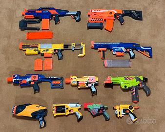 Set Nerf (11 pezzi) + Accessori e Proiettili