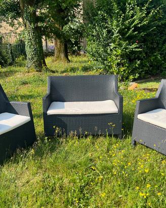 DIVANO SET DA GIARDINO