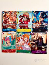Set Completo Carte One Piece Promo McDonald 2025