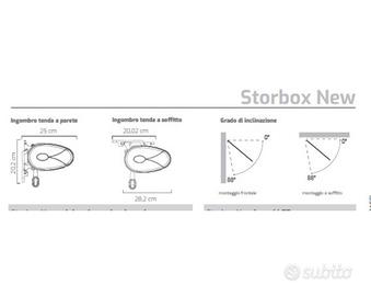 TENDA CASSONATA 4x3 metri