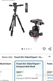 Treppiedi Manfrotto Befree 3-Way Live