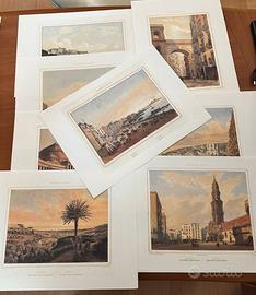 Collezione “Napoli dal vero” 8 stampe a colori