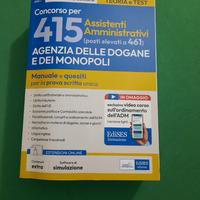 Libro Concorso 461 posti Assistenti amministrativi