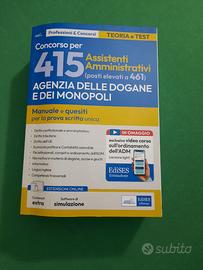 Libro Concorso 461 posti Assistenti amministrativi