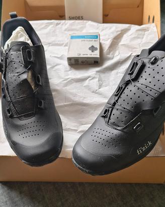 Fizik Terra Atlas 43 + Shimano XT PD-T8000