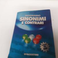 LIBRO DIZIONARIO SINONIMI E CONTRARI