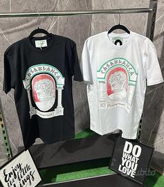 T-shirt casablanca nera L nuova con etichetta