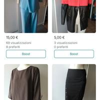Lotto di 100 Capi di Abbigliamento Donna - Taglie 