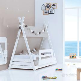 Letto montessori Alondra capanna 70x140
