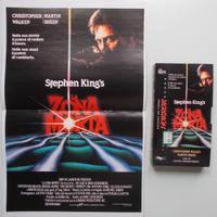 LA ZONA MORTA Locandina +rivista +film di S. King