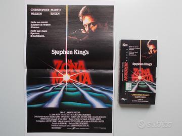 LA ZONA MORTA Locandina +rivista +film di S. King