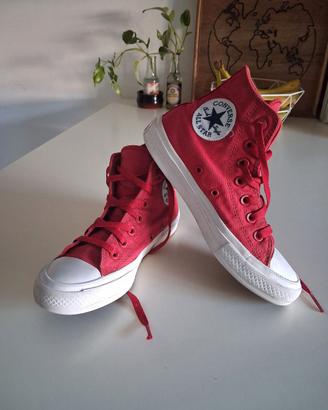 Converse all star alte  37 rosse