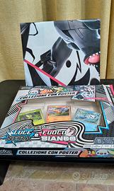 Collezione con poster Luce Nera e fuoco Bianco