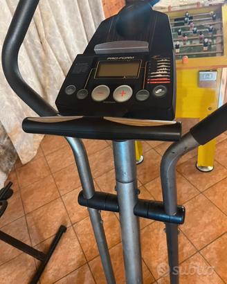 Elittica Pro-form 585 ekg heartratemonitor