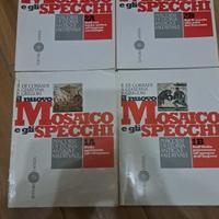 MOSAICO E GLI SPECCHI editori Laterza 1A,1B,2A,2B