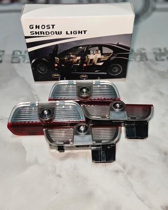 coppia luci logo volkswagen passat sottoporta 