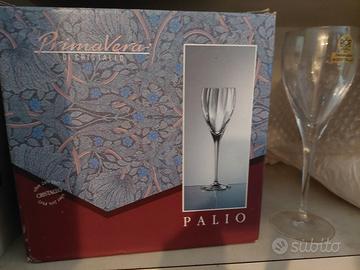 6 calici Privavera di Cristallo