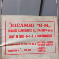 Ricambi d'epoca auto trattori