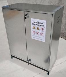 Armadietto deposito fitofarmaci certificato