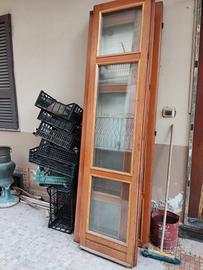 Coppia di Porte interne in legno a due ante con VE