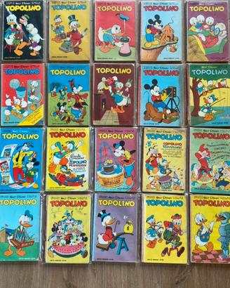 Lotto 28 fumetti topolino fascia 200 vintage