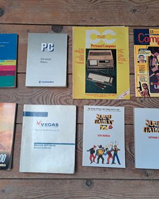 Lotto Manuali PC Vintage Retrocomputing Commodore