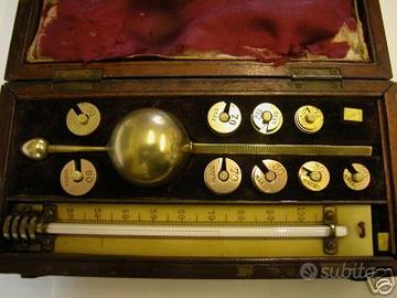 Antico strumento di misura del 1800 da collezione