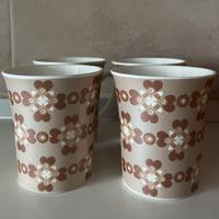 4 Mug / Tazze bone China
