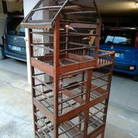 voliera in legno anni 40