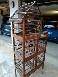 voliera in legno anni 40