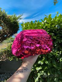 clutch bag fucsia