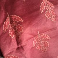 copritavolo bordeaux con fiori con 135 x 240
