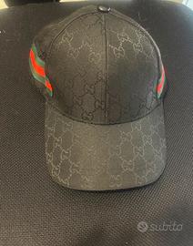 Cappellino Gucci nero