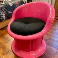 Poltroncina Ikea  rosa