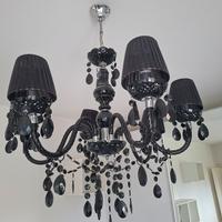 lampadario vintage nero