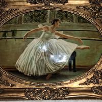 quadro con ballerina d'etoile