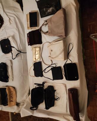 BORSE IN PELLE DI NEGOZI E BOUTIQUE 