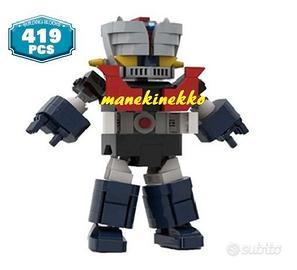 MAZINGA z Goldrake Jeeg Robot MOC 419pz tipo Lego