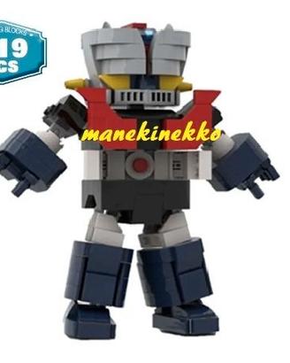 MAZINGA z Goldrake Jeeg Robot MOC 419pz tipo Lego