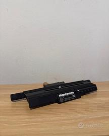 Piastra slitta micrometrica Manfrotto