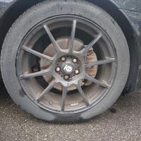 Cerchi Sparco assetto gara +gomme S1 evo 3 Hankook